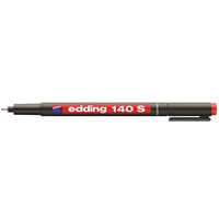 EDDING 140S permanent flomaster 0.3mm; crveni