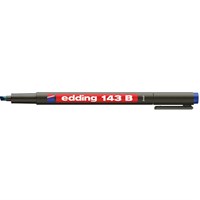 EDDING 143B permanent flomaster 1-3mm; plavi