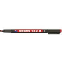 EDDING 143B permanent flomaster 1-3mm; crveni