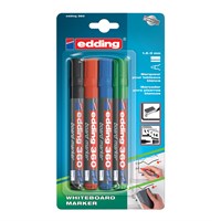 EDDING 360 whiteboard marker komplet 4 boje