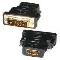 ROLINE Adapter DVI-D (24+1) M na HDMI, Ž