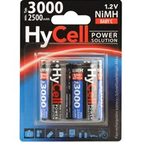 ANSMANN Aku baterije HyCell C; NiMH, Baby, 1,25V, 3000mAh, 2 kom