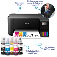 EPSON All-in-one L3270 ink jet 3u1