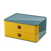 HAN ALLISON kutija s 2 ladice  urban žuta