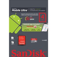 SANDISK Android MicroSD s SD adapterom