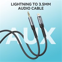 BWOO Audio AUX kabel 3,5mm na Lightning