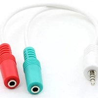 CABLEXPERT Audio + mikrofon 3,5mm adapter