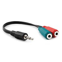 CABLEXPERT Audio + mikrofon 3,5mm adapter