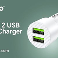 BWOO Auto punjač 2 x USB-A QC, 12W