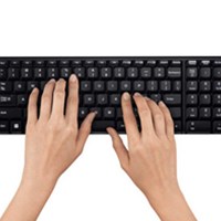 LOGITECH Bežična tipkov. s mišem MK220