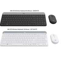 LOGITECH Bežična tipkov. s mišem MK470