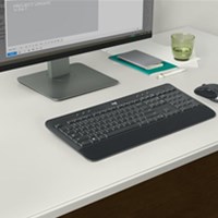 LOGITECH Bežična tipkov. s mišem MK545