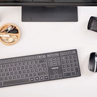 CHERRY Bežična tipkovnica KW-9100 Slim