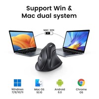 Ugreen Bežični bluetooth ergonomski vertikalni miš