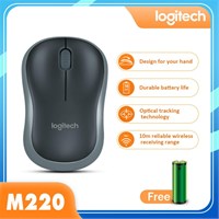 LOGITECH Bežični tihi miš M220