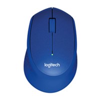 LOGITECH Bežični tihi miš M330 M330 Silent Wireless, plavi (910-004910)