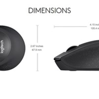 LOGITECH Bežični tihi miš M330