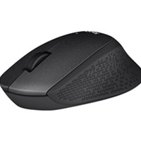 LOGITECH Bežični tihi miš M330 M330 Silent Wireless, crni (910-004909)