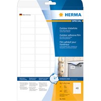 HERMA Bijele vodootporne etikete za laserske pisače