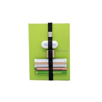 FABRIANO Bilježnica na točkice sa setom za pisanje A5 točice, limeta