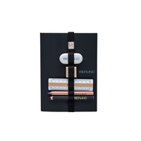 FABRIANO Bilježnica na točkice sa setom za pisanje A5 točice, crna