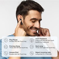 BWOO Bluetooth ušne slušalice BT V5.3