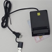 MEANIT Čitač Smart kartica CR1 USB-A/C