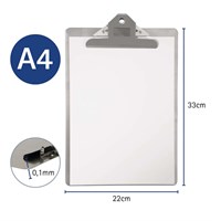 MAUL Clipboard od nehrđajućeg čelika