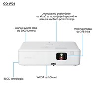 EPSON CO W01 projektor