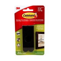 3M Command™ L trake za vješanje slika  17206BLK-4: 4 para, crne