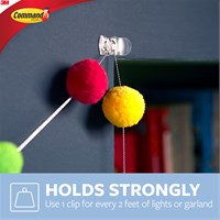 3M Command™ mini Clear vješalice