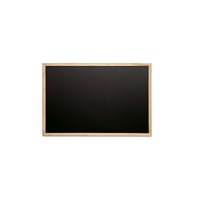 MAUL Crna ploča s drvenim okvirom 60x40 cm