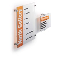 DURABLE CRYSTAL SIGN natpisne ploče