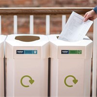 BROTHER CZ neprekidna etiketa u roli