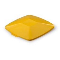 DURABLE DURABIN 40 kante za otpad obični poklopac, žuti