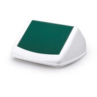 DURABLE DURABIN 40 kante za otpad zakretni poklopac, zeleni