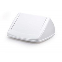 DURABLE DURABIN 40 kante za otpad zakretni poklopac, bijeli