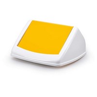 DURABLE DURABIN 40 kante za otpad zakretni poklopac, žuti