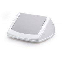DURABLE DURABIN 40 kante za otpad zakretni poklopac, sivi