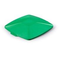 DURABLE DURABIN 40 kante za otpad obični poklopac, zeleni