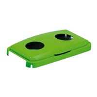 DURABLE DURABIN 60 kante poklopac s rupom (za staklo), zeleni