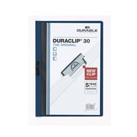 DURABLE DURACLIP® fascikl sa stiskačem tamnoplavi