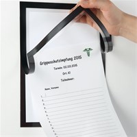 DURABLE DURAFRAME® NOTE A4, crni