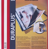 DURABLE DURAPLUS fascikl s naslovnicom crveni