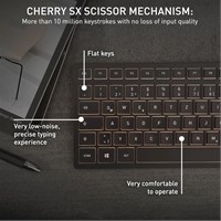 CHERRY DW-9100 Slim bežična/BT tipkovnica + miš