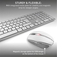 CHERRY DW-9100 Slim bežična/BT tipkovnica + miš