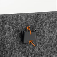 DURABLE EFFECT pregrada za radni stol