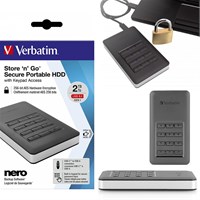 VERBATIM Eksterni disk AES 256, 3.1