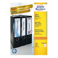 AVERY-ZWECKFORM Etikete za registratore