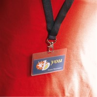 DURABLE Etui s trakicom za ID kartice